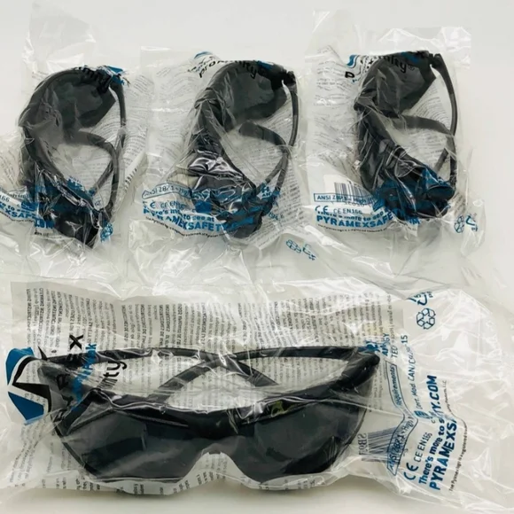 Black Safety Glasses - Picture 2 of 2